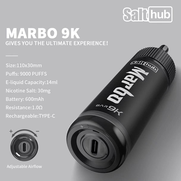 Salthub Marbo 9K 9000 Puffs Disposable Kit